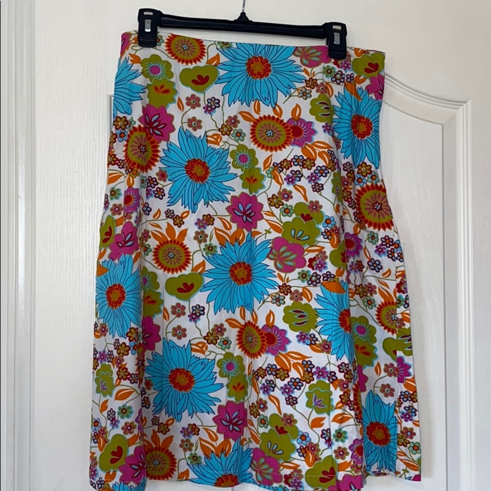 Pura Vida size 12 floral skirt